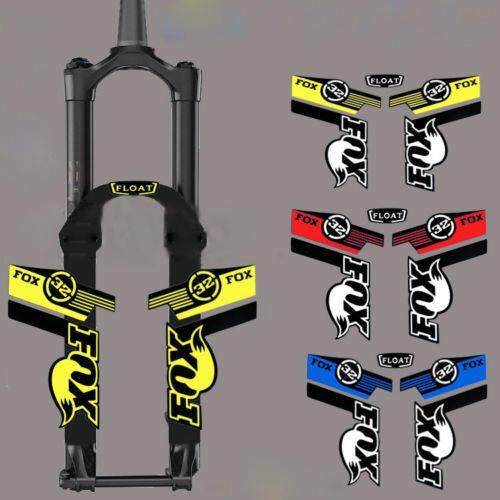 FOX32 Front fork sticker mountain bike Handmade reflective decal for MTB DH Race