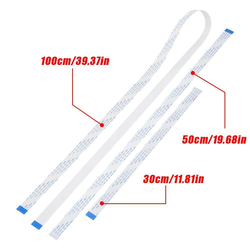3 Cái/bộ 15 Pin 30Cm 50Cm 100Cm Dây Cáp FFC Linh Hoạt Phẳng Cho Raspberry Pi Module Camera