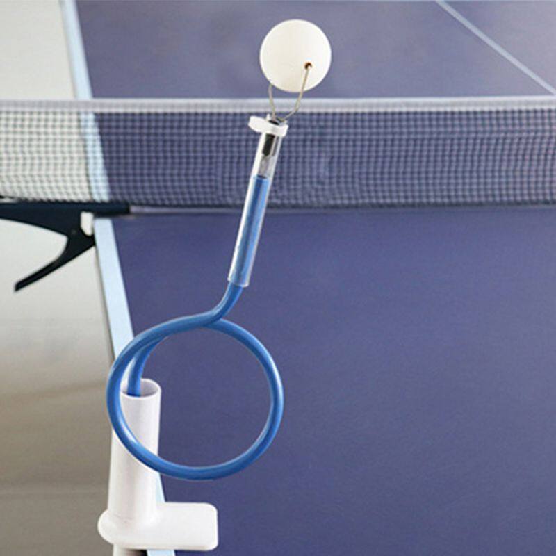 Fixed Table Tennis Practice Serve Training Device Sports Exercise Ping Pong Machine Robot Ball Self-study Trainer Automatic
