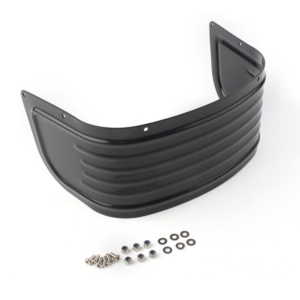 Motorcycle mudguards front fender skirt cover w/ hardware for harley davidson touring 2014-up & dyna 1999-2005 & tri glide