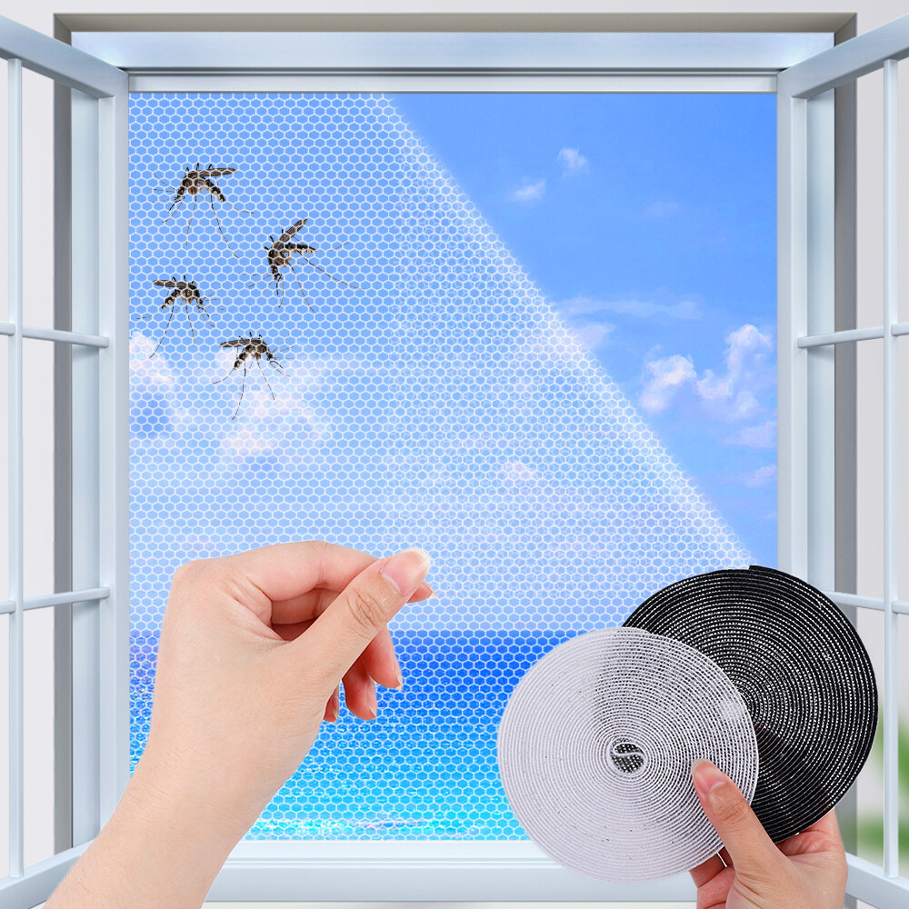 Tự làm chống muỗi Bug tự dính Net Rèm vô hình đơn giản lưới màn che cửa sổ màn chống muỗi