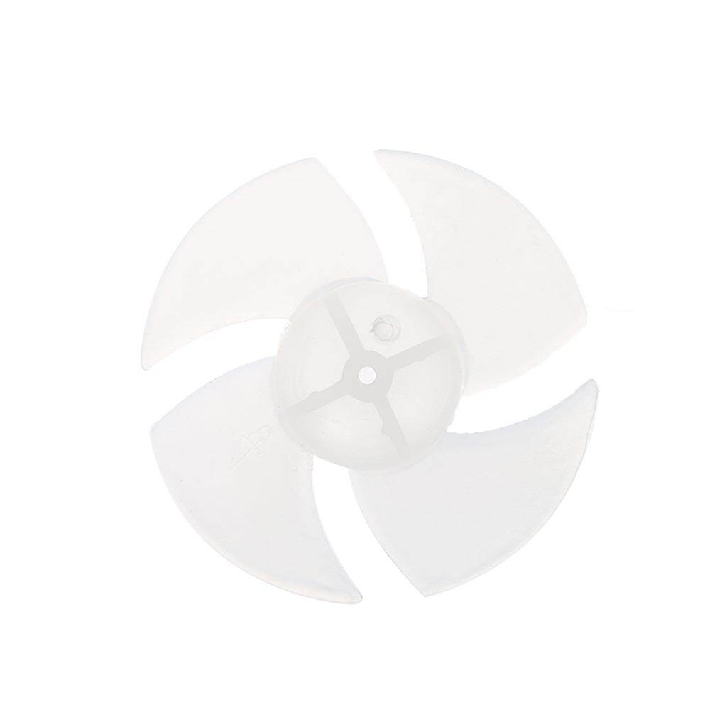 Small Power Mini Plastic Fan Blade 4/6 Leaves For Hairdryer Motor