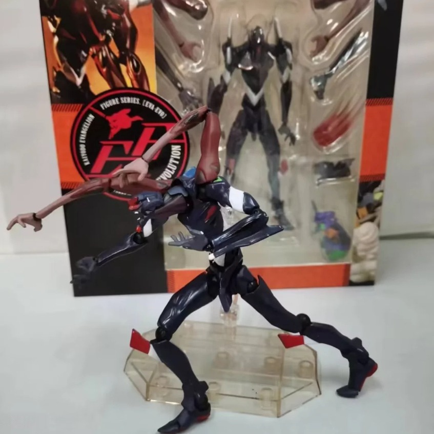 Toystoreshop anime neon genesis evangelion eva maf080 evangelion-01 eva-13 pvc action figure collectible model toys gift 19cm