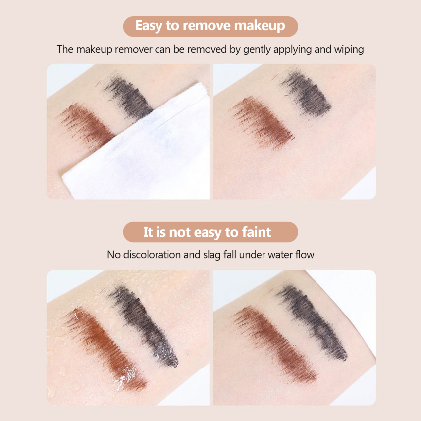 Mascara Cong Dày Trang Điểm Mắt Không Bị Nhòe Không Thấm Nước Chống Mồ Hôi Lâu Trôi