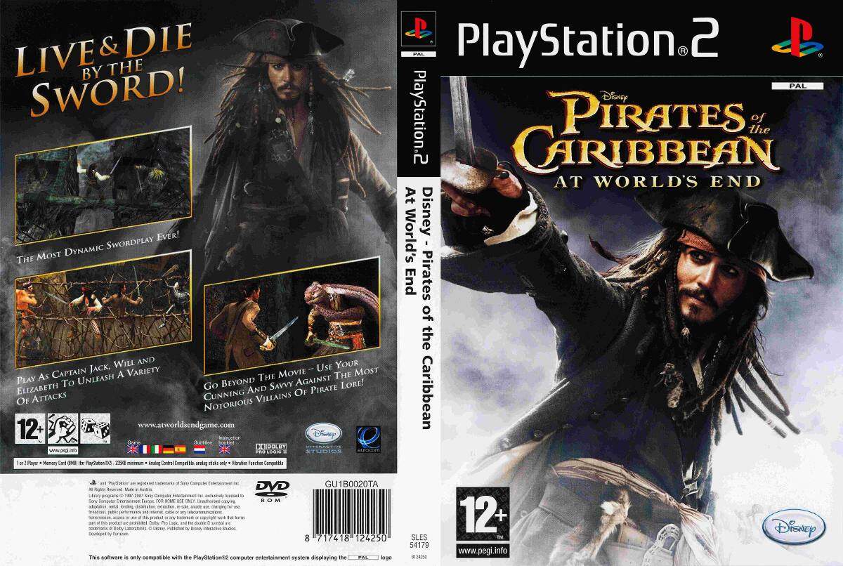 disney pirates of the caribbean at world's end ps2