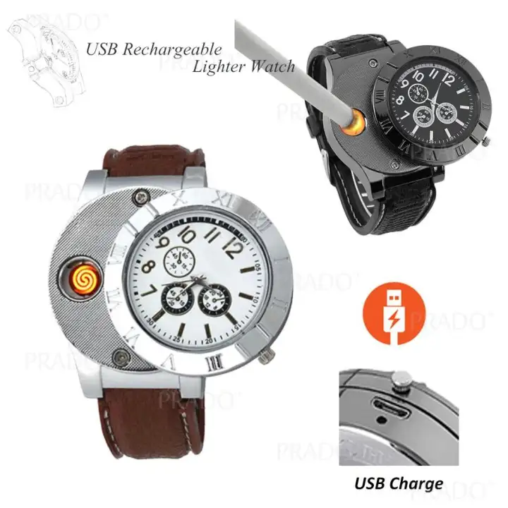 rechargeable wrist watch