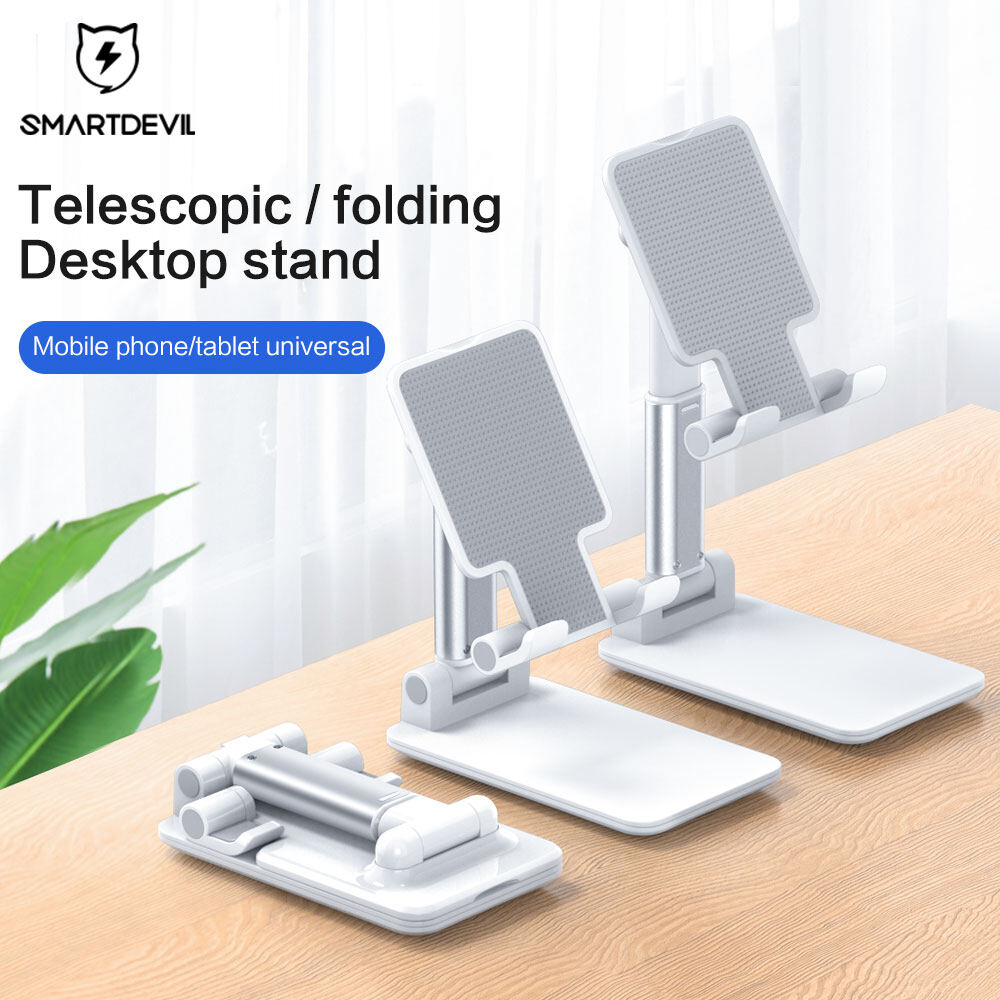 SmartDevil Multi-Angle Adjustable Phone Stand Holder foldable and portable for iPhone iPad stand phone stand tablet stand, Telescopic folding