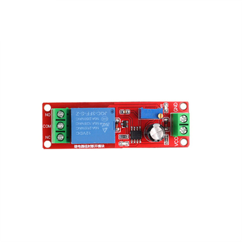 Rơle Hẹn Giờ Trễ Ngắt Kết Nối Rơle Mô-đun Công Tắc Trễ Thời Gian DC 12V Cho Robot & Xe Thông Minh Tự Làm Điện Tử