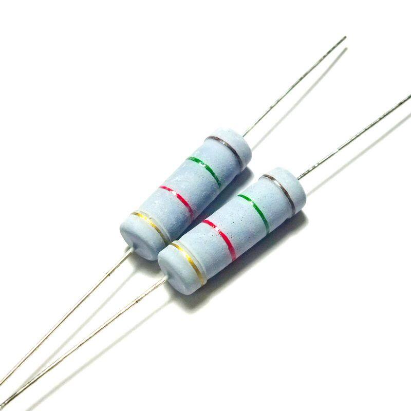 5pcs 560k ohm ω 5w ±5% metal oxide film resistors