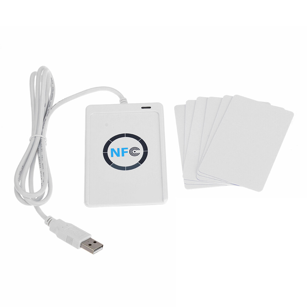 เครื่องอ่าน NFC ACR122u 13.56Mhz เครื่องถ่ายเอกสาร RFID เครื่องถ่าย ...