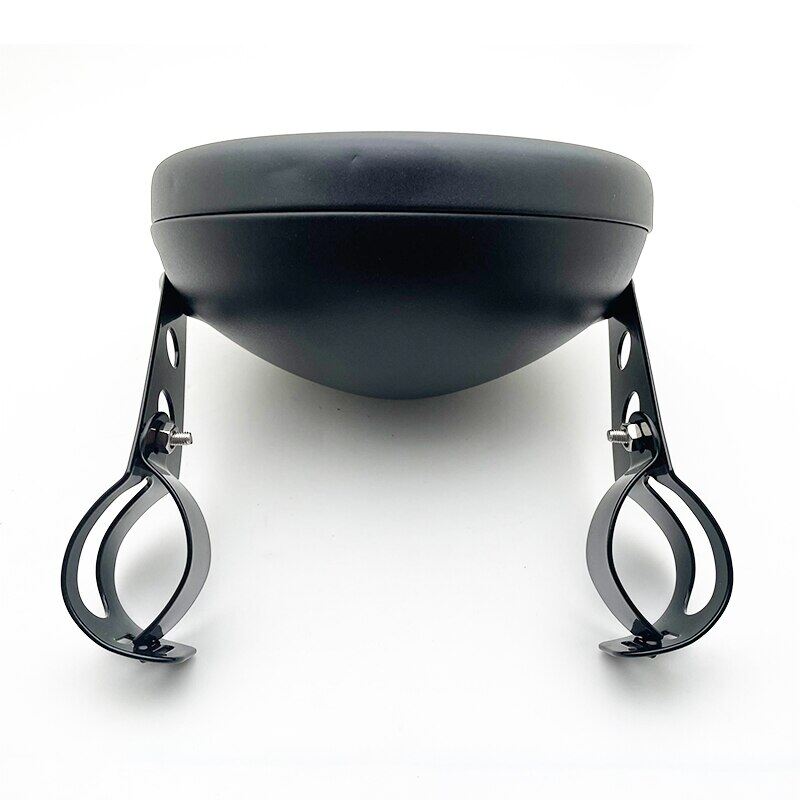 7 Inch DOT E9 Motorcycle Headlamp with Angle Eye Led Headlight 7inch Housing Bucket Trim Ring Headlight Mount Bracket