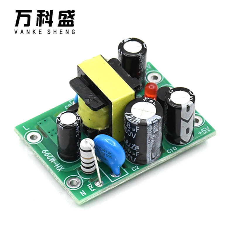 Xh-m299 ac and dc isolation pcb board input 110-220v output 12v 0.5a+5v power supply module switching power supply module