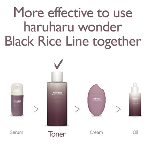 [Haruharu] Nước Hoa Hồng WONDER Black Rice Hyaluronic 150/300Ml