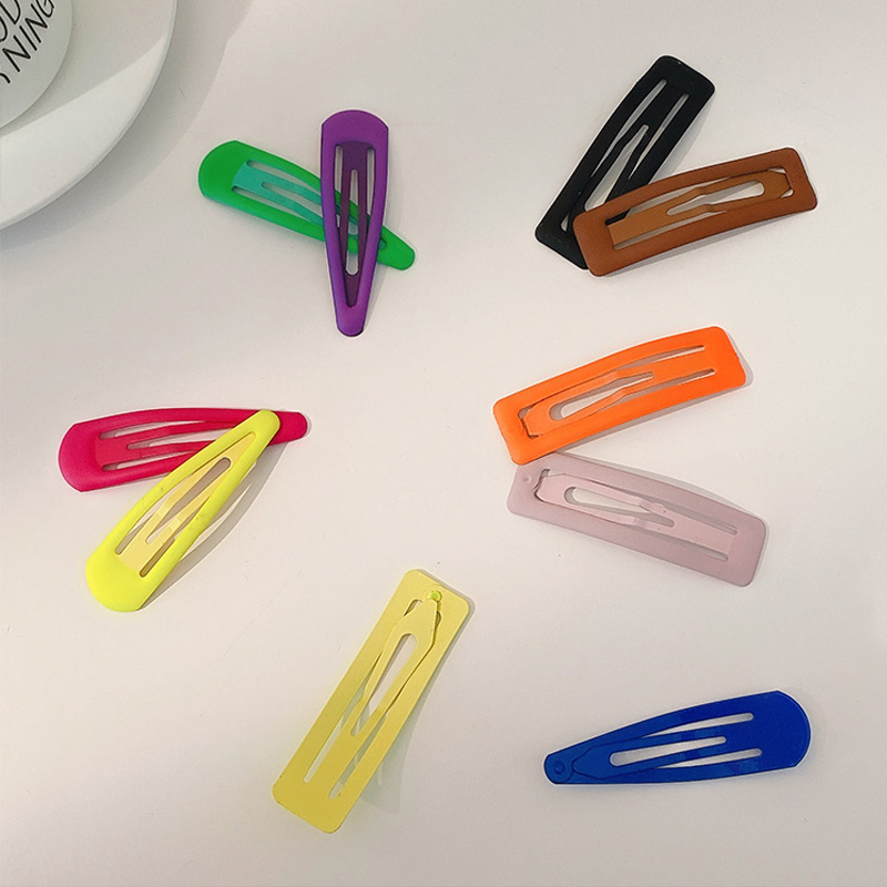 [ACC]Simple Cute Color Bangs Metal Hairpin