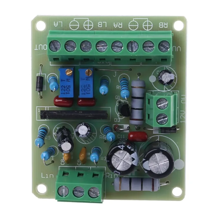 Dc 12v Power Amplifier Vu Meter Driver Board Db Audio Level Meter Ta7318p Hifi Amplifier Speaker Lazada Singapore
