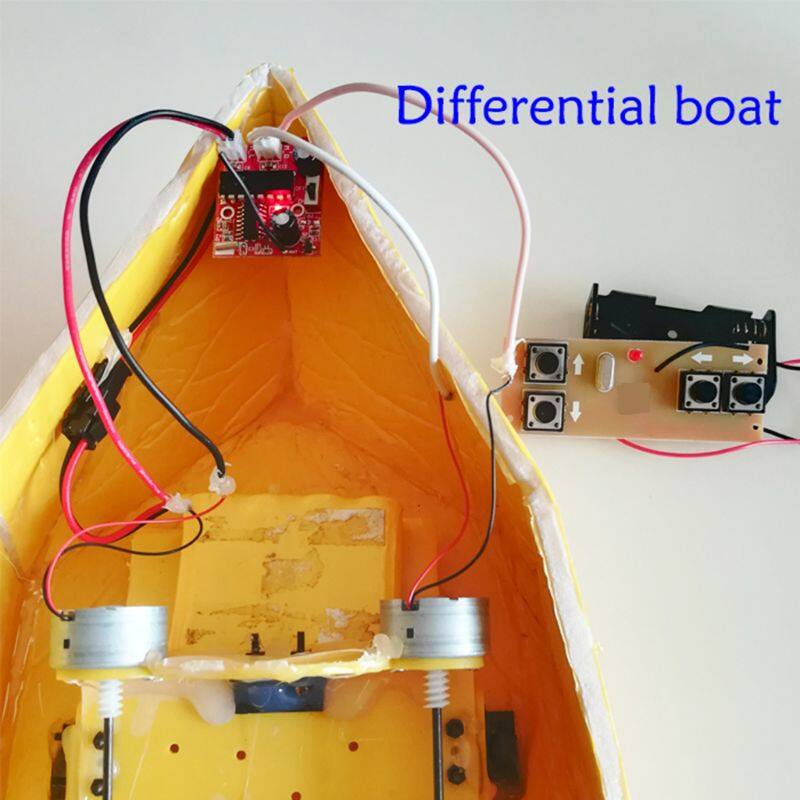 【Teedy 3C】4-channel 2.4G Remote Control Receiver Module Kit Circuit Board For RC Model Car
