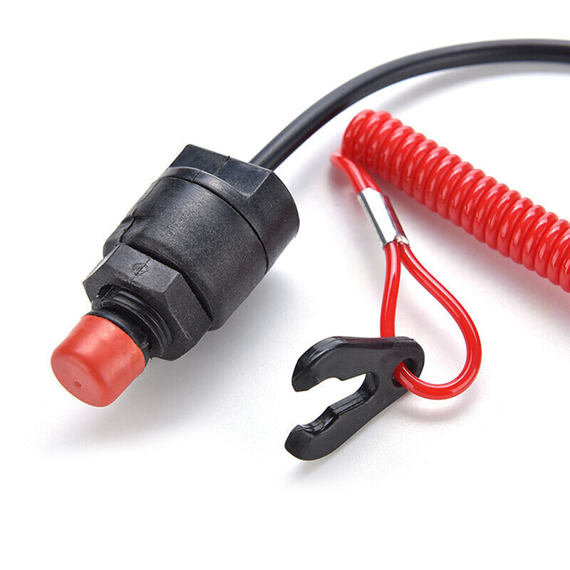 Graceful Boat Outboard Engine Motor Kill Stop Switch Motorcycle Switches Accessories