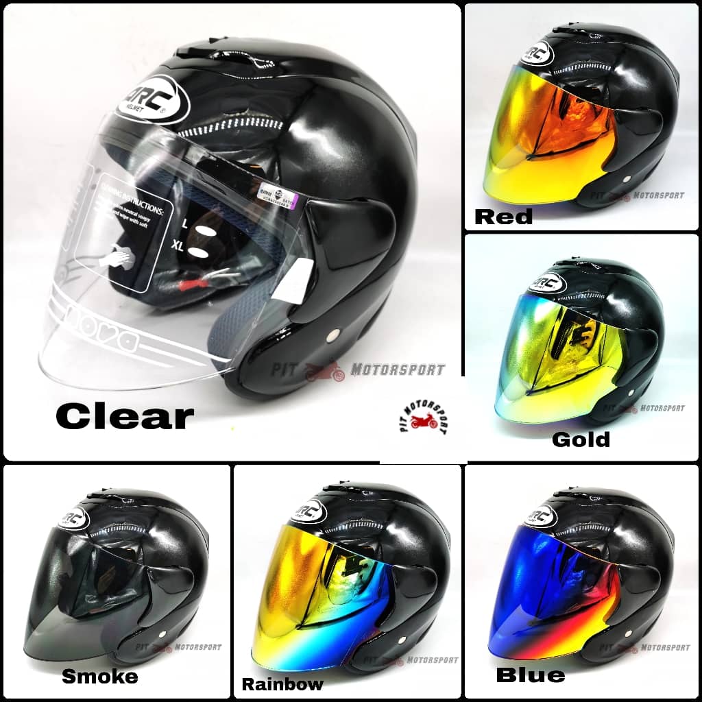 Black Helmet ARC RITZ Original Size L 