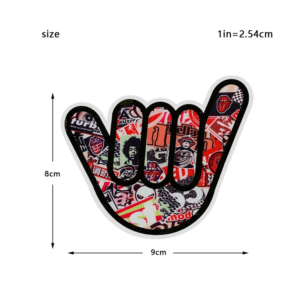 JDM Reflective sticker and decals Hellaflush Fatlace Cool Modified Accessories