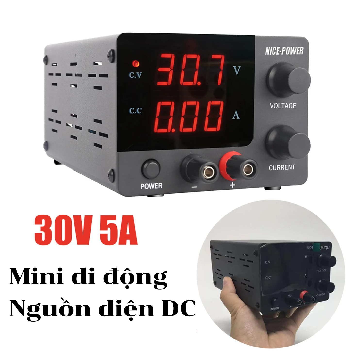 Nice-power dc power supply 30v 10a 30v 5a adjustable dc laboratory power supply lab regulator bench source switching power supply for phone repair