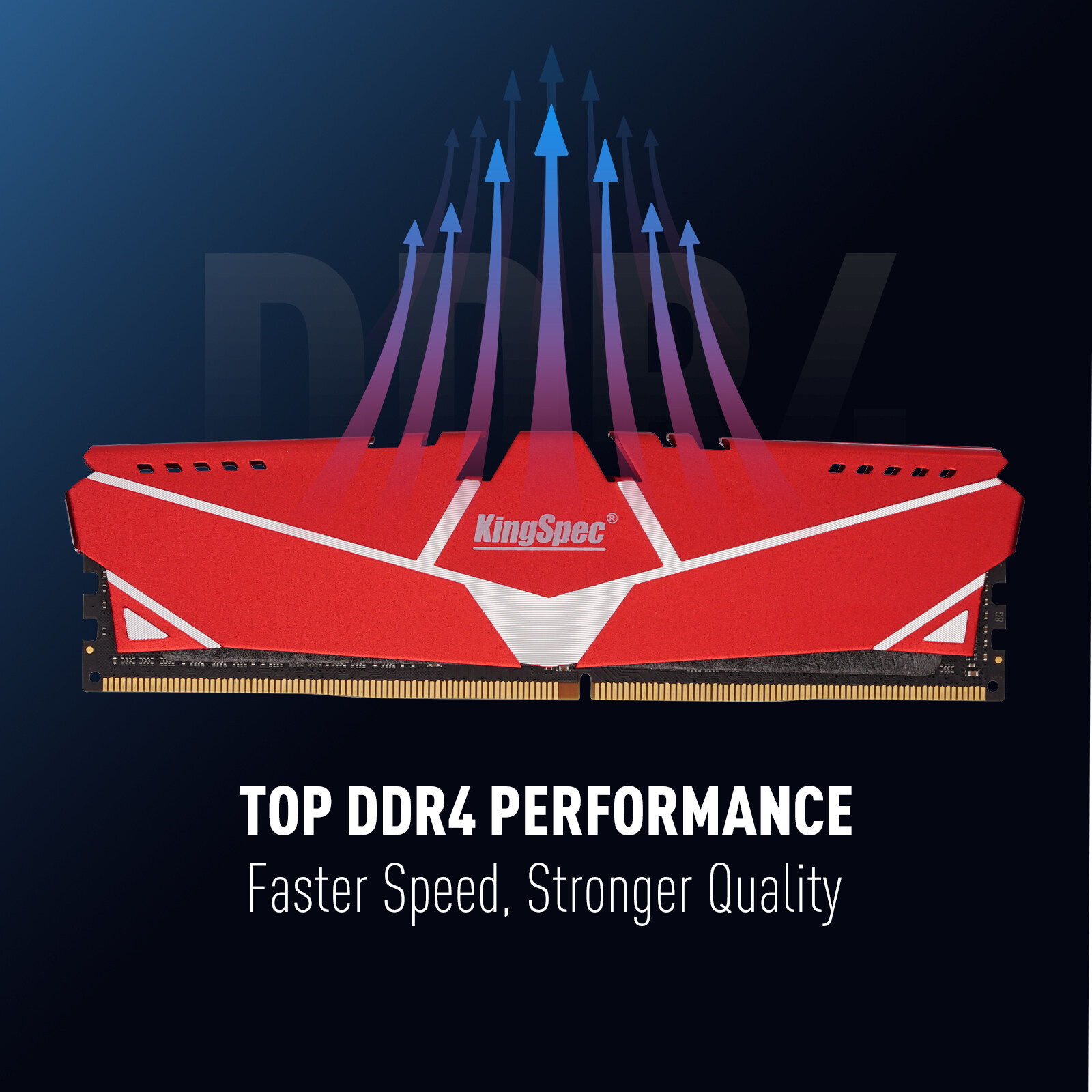 KingSpec DDR4 Bộ Nhớ DDR4 8GB 16GB Ram Ddr4 3200 Bộ Nhớ Tản Nhiệt Để Bàn Ram Bộ Nhớ DDR4...