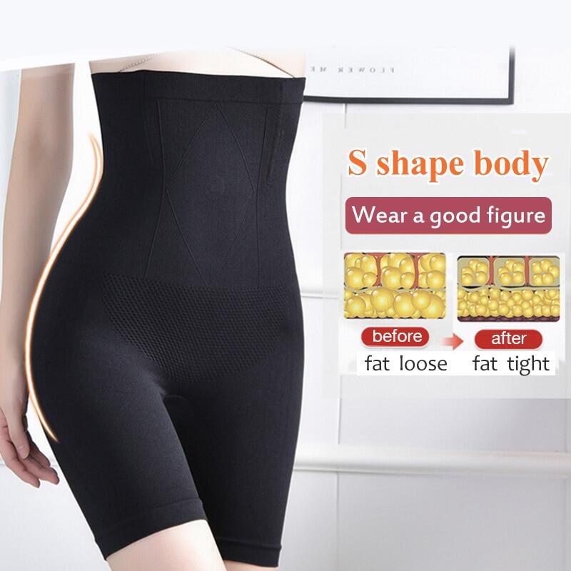 SUPERFLOR Sem Costura Mulheres Controle Calcinha Bunda Levantador Barriga Controle Cintura Alta Corpo Shaper Roupa Interior Magra_voghion.com
