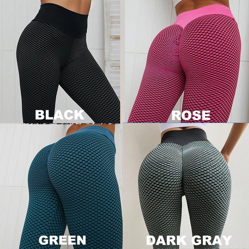 FINETOO Quần Legging Nữ Thể Dục Quần Legging Dài Đến Mắt Cá Chân Nâng Ngực Co Giãn Cạp Cao In Họa Tiết Chắp Vá Thời Trang Không Đường May Ôm Hông Đào