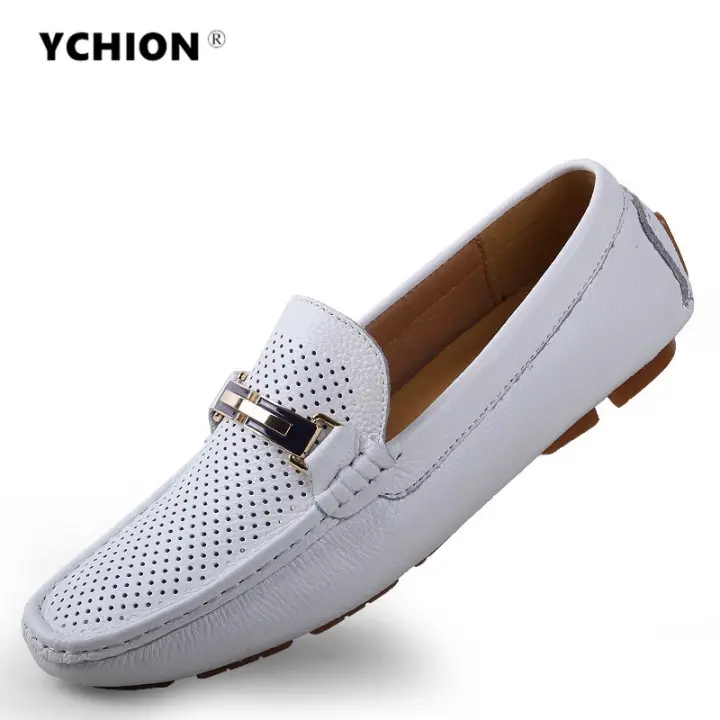 white moccasins mens