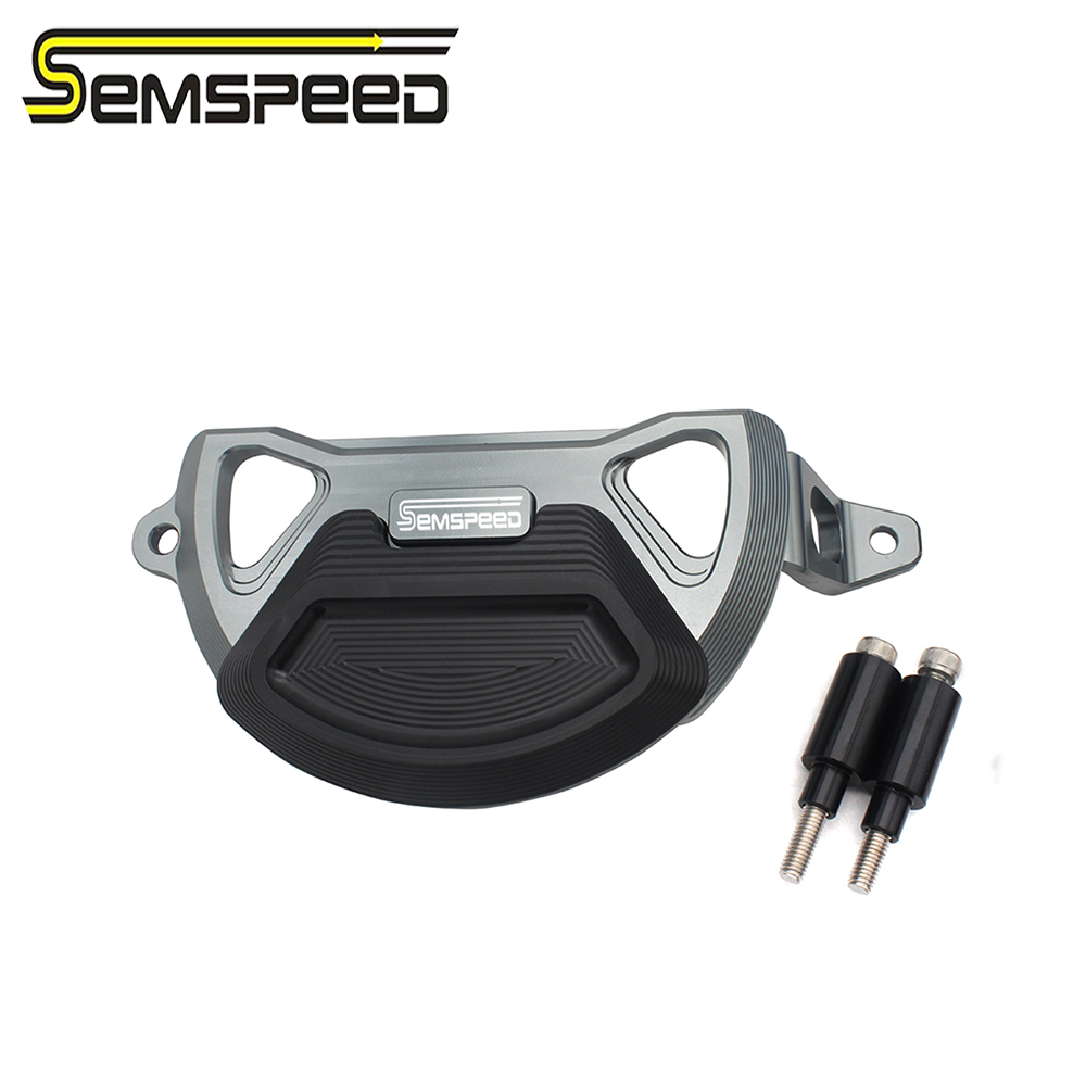 Semspeed motorcycle cnc rear engine guard cover protector for yamaha aerox nvx nmax 155 150 125 v2 2021-2024