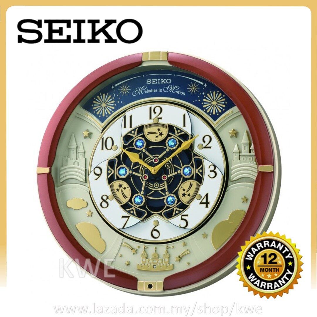 100 ORIGINAL SEIKO Melodies in Motion Wall Clock QXM378 QXM378B