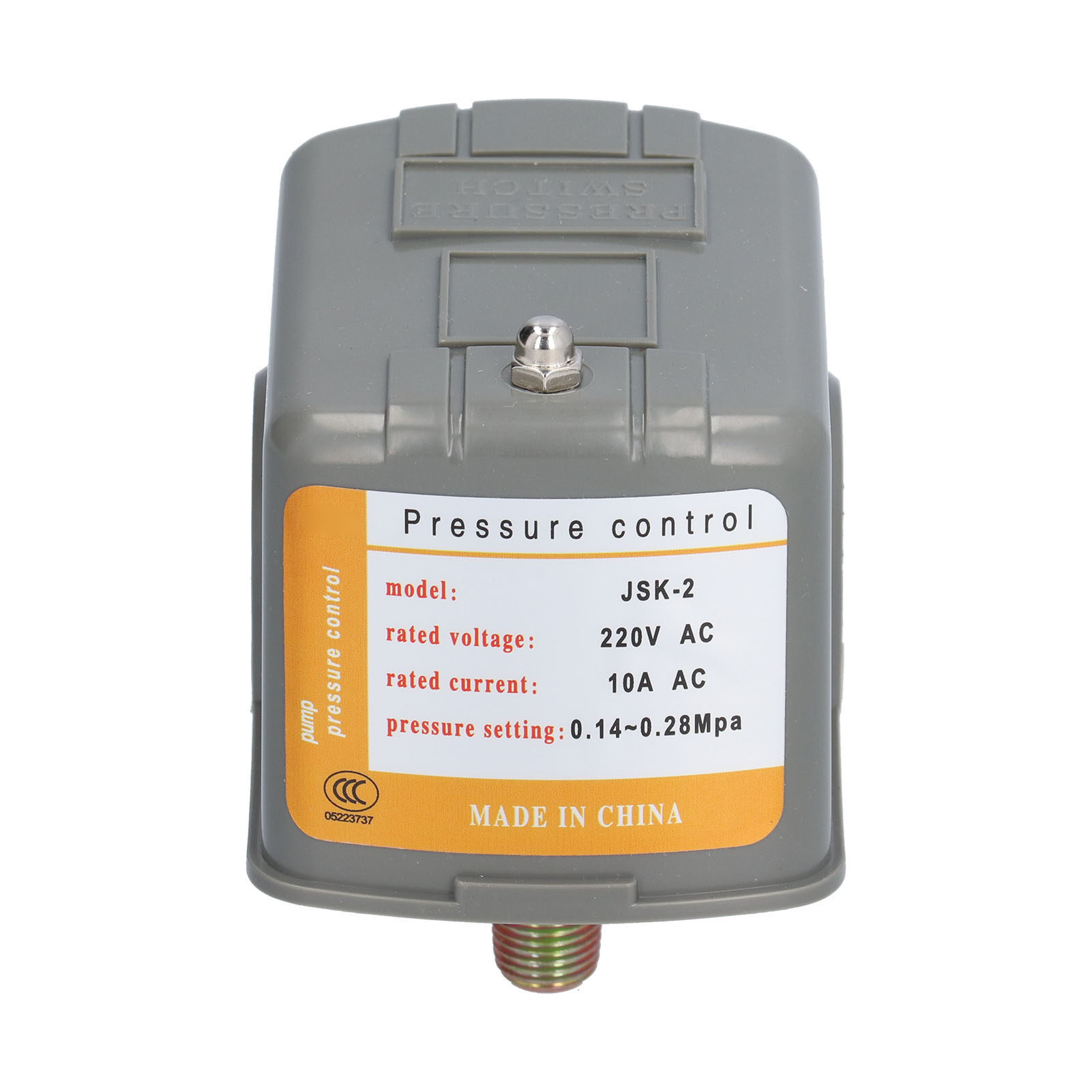 Adjustable Water Pump Pressure Switch Intelligent Design Spring Design Water