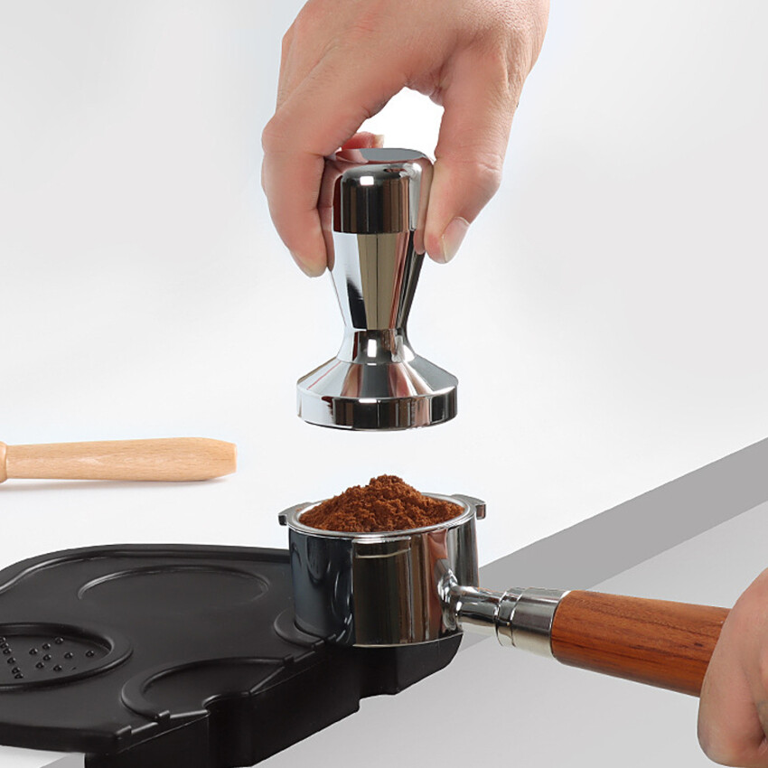 51MM Diameter Espresso Coffee Tamper, Stainless Steel Coffee Powder Hammer Tool