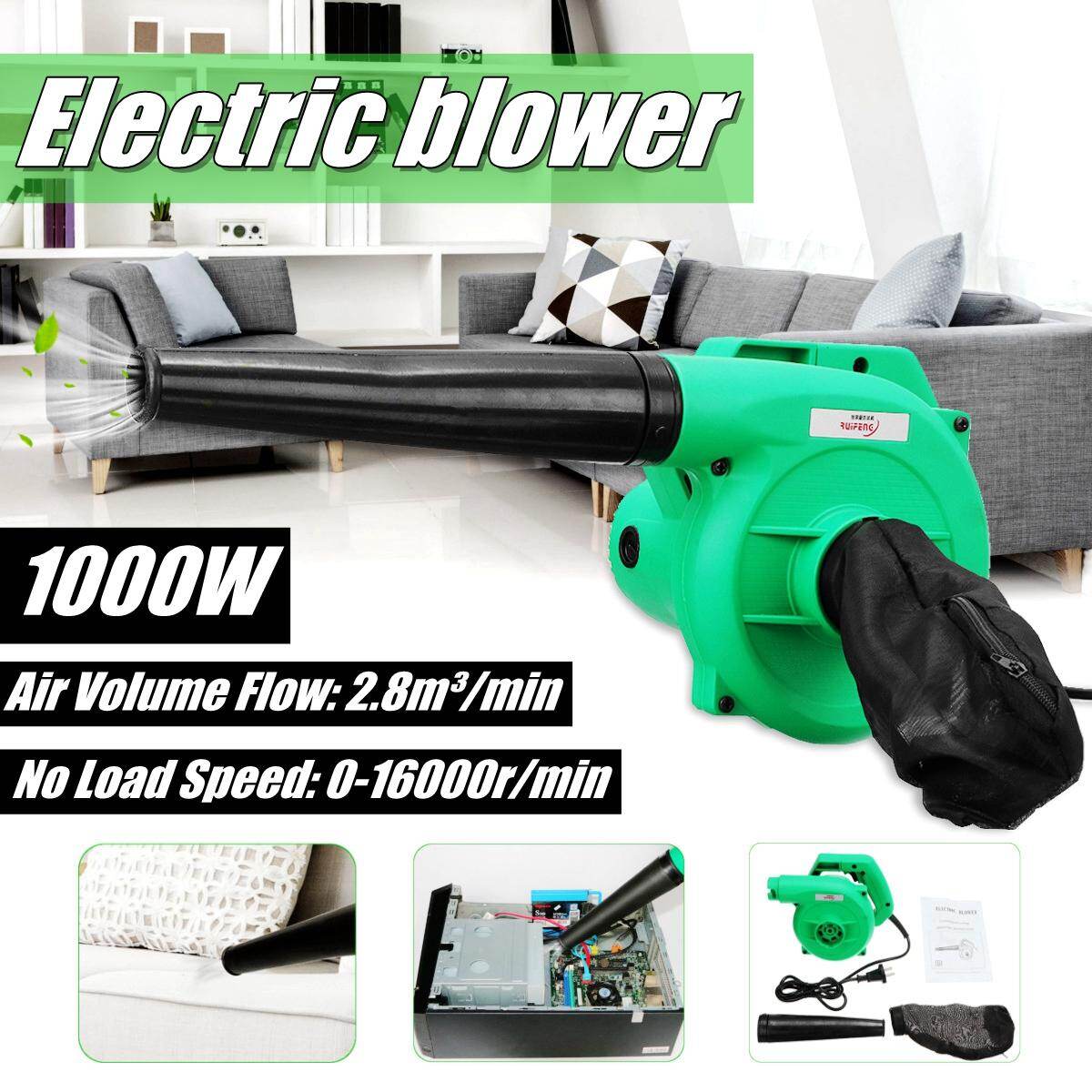Máy Thổi+Hút Bụi Cầm Tay ABG Công Suất Lớn 1000W Tốc Độ Không Tải 3000-16000r/min Máy Vừa Thổi Vừa Hút Đa Năng Ứng Dụng Nhiều Trong Các Xưởng Mộc, Vệ Sinh Máy Móc – Hàng Chính Hãng