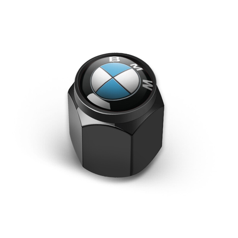 Nt | 4 chiếc phụ kiện xe hơi bmw nắp van lốp xe cá tính trang trí nắp vòi phun khí hợp kim nhôm nắp lõi van lốp