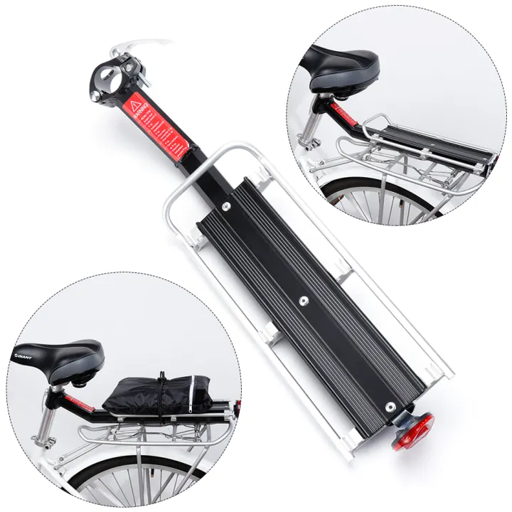 Voltage Carrier Seat Post Aluminum Alloy Bicycle Racks Bike Rack Rear Shelf