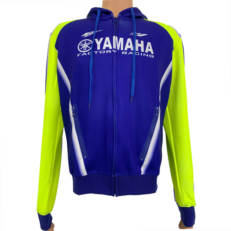 เสื้อฮู้ด YAMAHA มอเตอร์ไซค์,เสื้อฮู้ดแขนยาวแห้งพอดีมีซิประบายอากาศได้ดีใส่ได้ทั้งชายและหญิงปี01010202