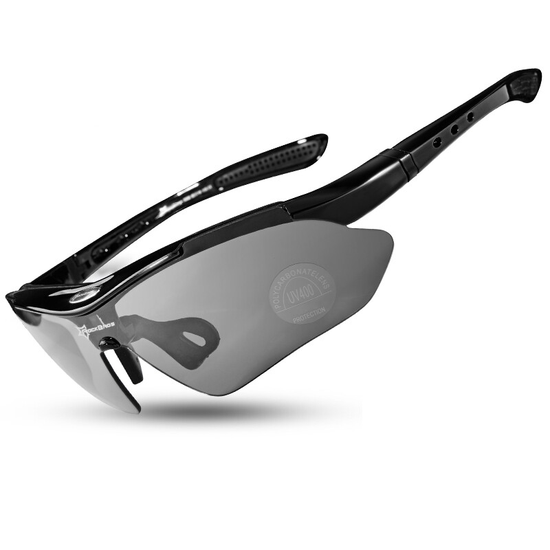 ROCKBROS Sunglasses Frame Polarized Cycling Glasses Frame (tips Item only include the sunglasses frame)