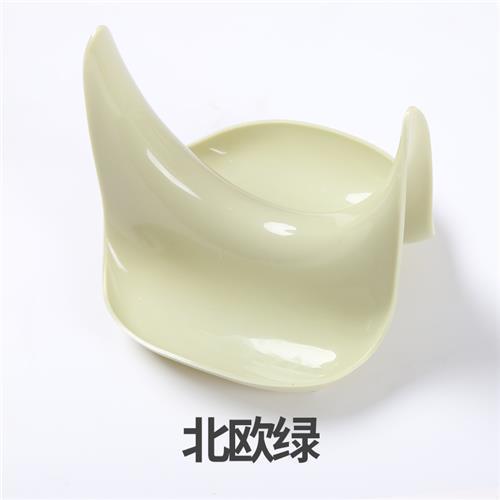 Kitchen pot lid rack free punching household multi-function pot lid bracket sitting rack plastic bracket storage rack