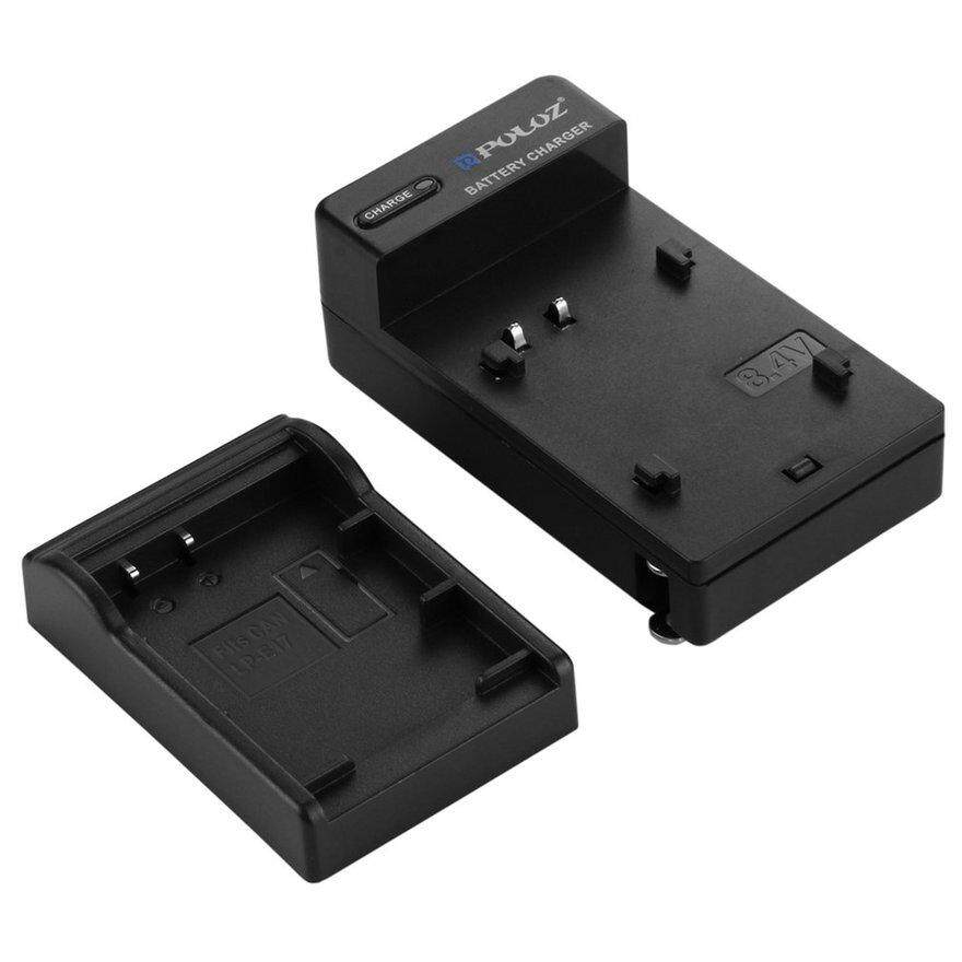 Wllw Puluz US Plug Batt * Ery Pengisi Daya Bepergian Dinding Pengisi Ulang Daya untuk Canon LP-E17
