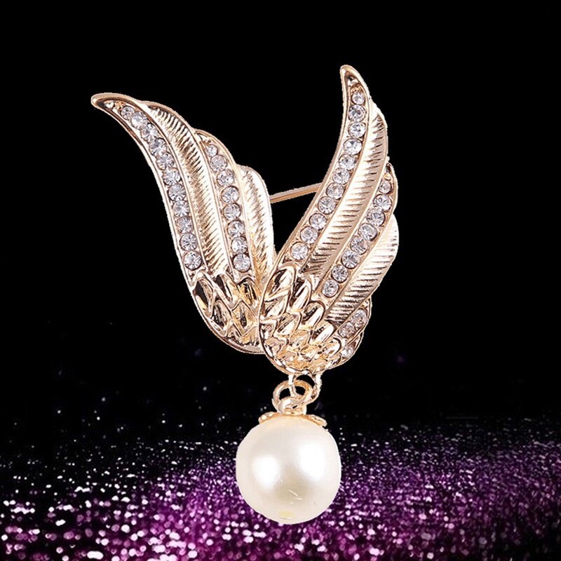 Cute Artificial Pearls and Floral Pins