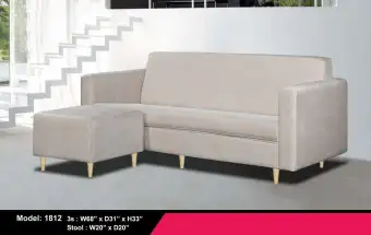 L Shape Sofa 1812 Buy Sell Online Sofas With Cheap Price Lazada