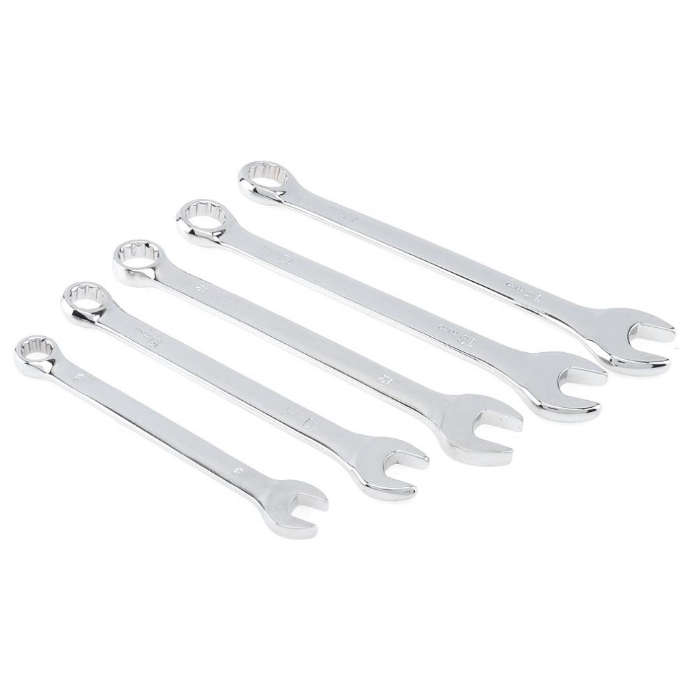 ChgImposs 5Pcs 8Mm-14Mm Kết Hợp Cờ Lê Kit, Cờ Lê Tay Cầm Bánh Cóc Hệ Mét Sử Dụng Kép