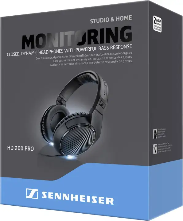sennheiser hd 200 pro professional monitoring headphone