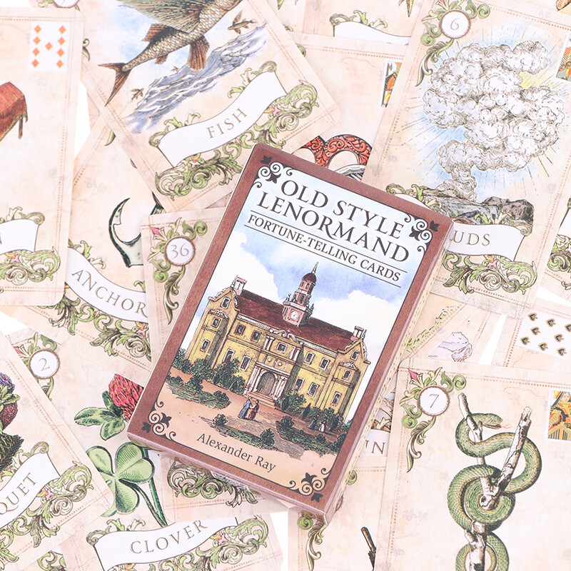FOO[Ready Stock] Old Style Lenormand Oracle Card Tarot Card Party Prophecy Divination Board Game