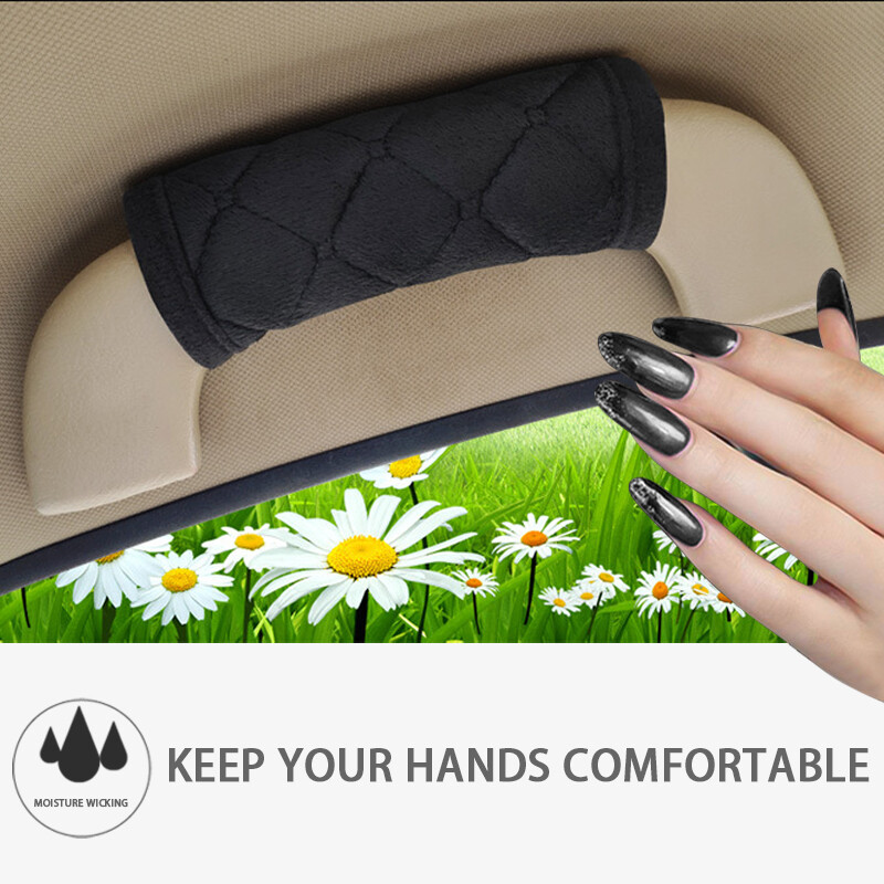 Car Interior Door Handle Protector Covers Auto Roof handle Protection Pads
