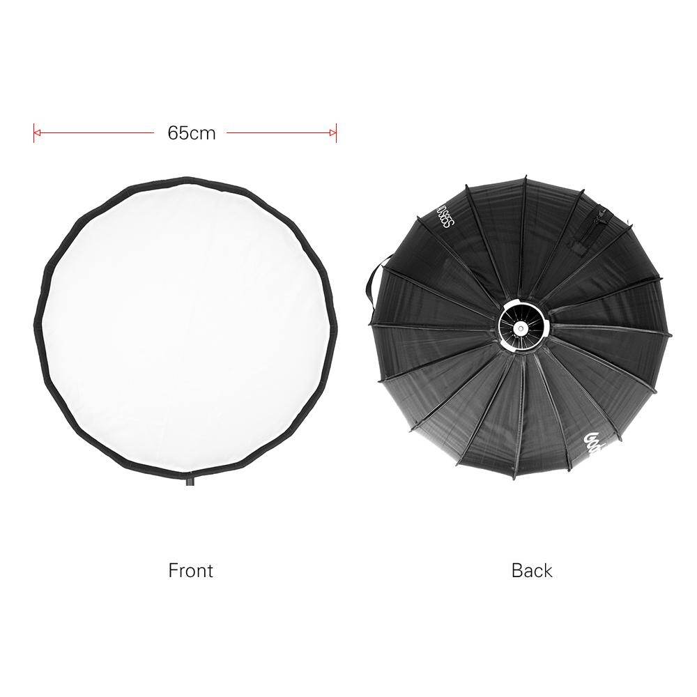 thumbnail image 2 of Buy Godox Ad-S65S 65cm/ 25.6In Portable Deep Parabolic Softbox Umbrella Godox Mount 642064d32ed93acf24a9a118 619603ecbb8655001bb6d489 2 of 13