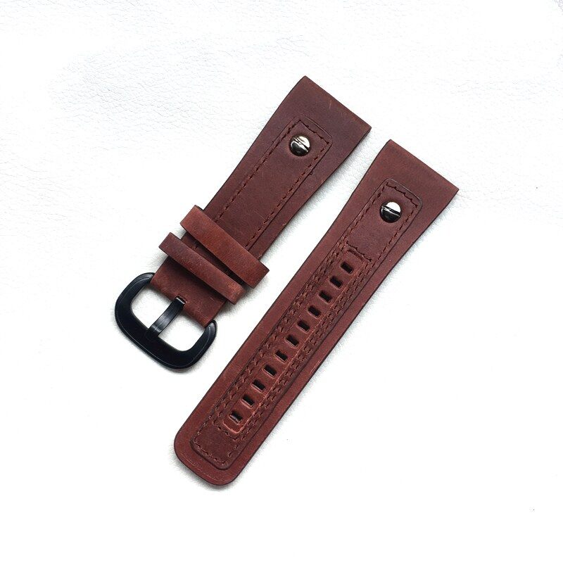 Suitable for SEVENFRIDAY 7 Seven Fridays thickened soft frosted leather watch with P1P2 28mm