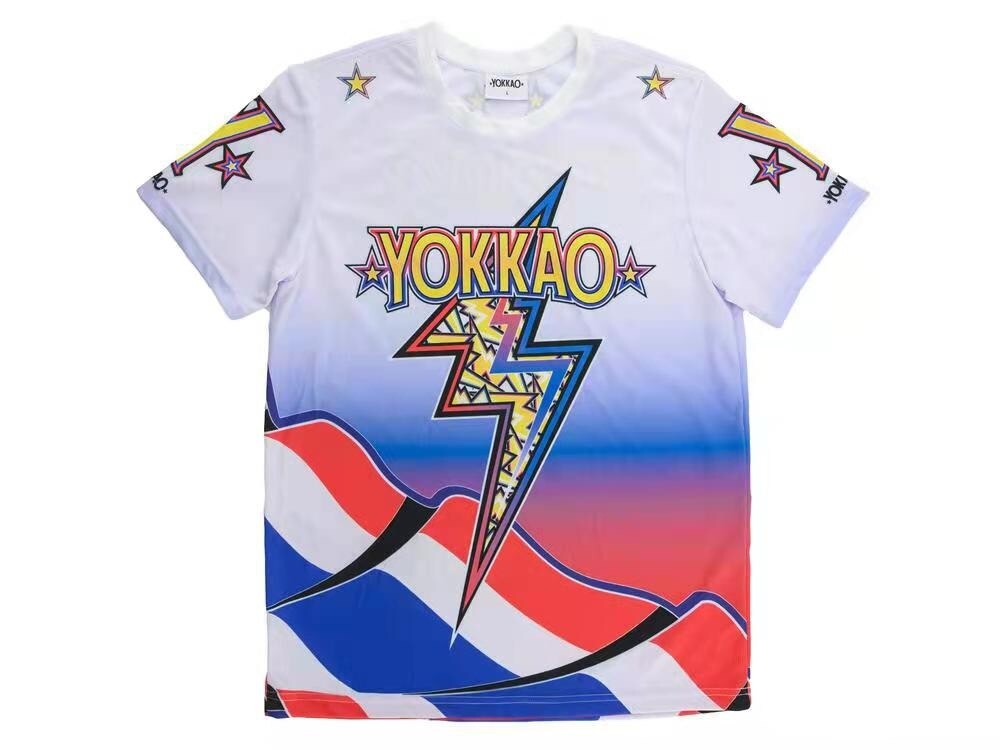 YOKKAO Thailand original imported quick-drying short-sleeved men's and women's sports muay thai fight round neck loose