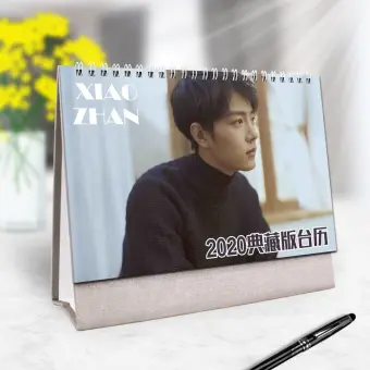 Meiyang 2020 Cute Desk Calendar Xiao Zhan Wang Yibo Li Xian Table