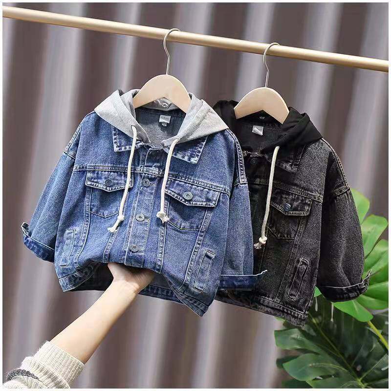 Hooded Denim Jacket - Best Price in 
